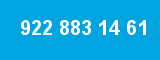 922 883 14 61 922 883 14 61
